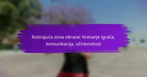 Rotirajuća zona obrane: Kretanje igrača, komunikacija, učinkovitost